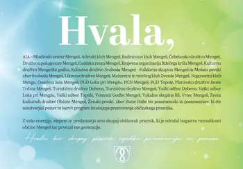 Hvala, ker ste bili del praznovanja občine Mengeš!