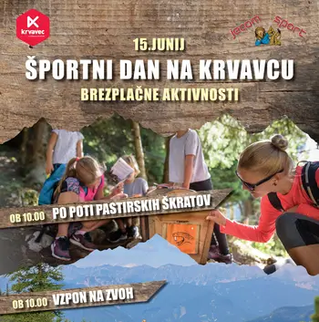 ŠPORTNI DAN NA KRVAVCU Z JECOM ŠPORT 