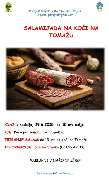 SALAMIJADA 2025 NA KOČI NA TOMAŽU