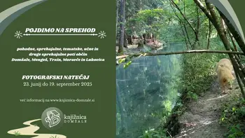 Pojdimo na sprehod - fotografski natečaj Knjižnice Domžale 2025