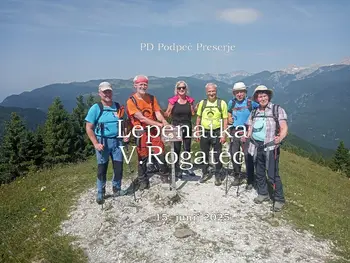 PD na Lepenatki in Velikem Rogaču 15.6.2025