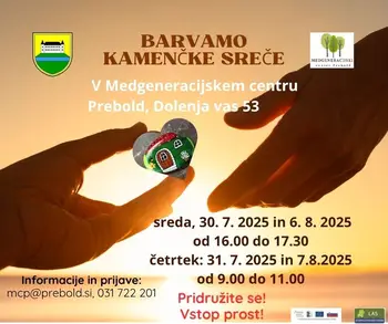 Ustvarjamo kamenčke sreče – ustvarjalna delavnica in dobrodelna gesta