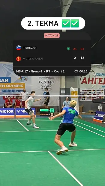 Iz Mengša na olimpijsko prizorišče v Skopju!