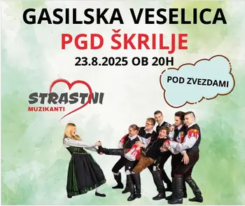 Gasilska veselica PGD Škrilje