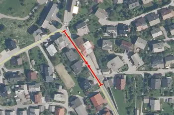 Zapora ceste v Zasipu