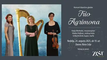  Poletje v Žalcu: Trio Agrimona, koncert klasične glasbe
