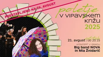 Big band NOVA in Mia Žnidarič | Poletje v Vipavskem Križu
