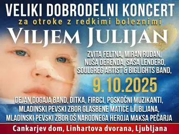 Veliki Dobrodelni Koncert Viljem Julijan 2025
