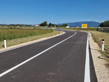 Odprtje ceste, ki bo razbremenila promet v KS Ljubečna 