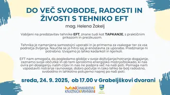 Mag. Helena Žakelj - Do več svobode, radosti in živosti s tehniko EFT