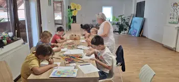Tretji dan počitniškega varstva, risanja fraktalne risbe in sreče