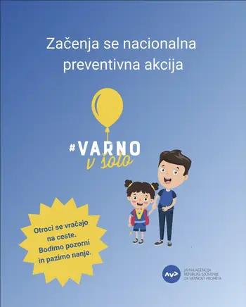 Prvi šolski dan – skrb za varnost otrok v prometu ostaja ključna