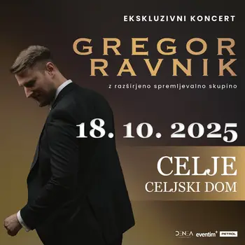 Ekskluzivni koncert GREGORJA RAVNIKA - Celje