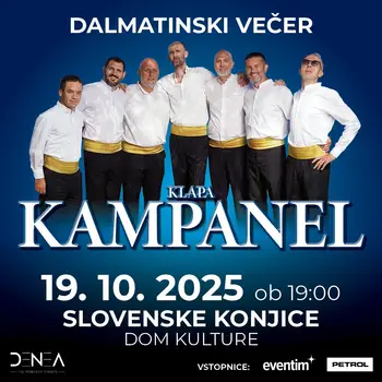 Dalmatinski večer s KLAPO KAMPANEL - Slovenske Konjice