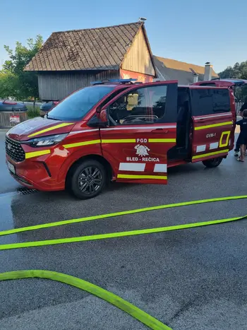 Gasilsko društvo Bled - Rečica z novo pridobitvijo
