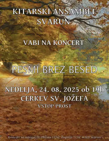 Koncert Pesmi brez besed