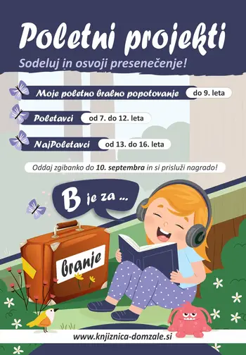 Mladinski poletni bralni projekti se počasi zaključujejo
