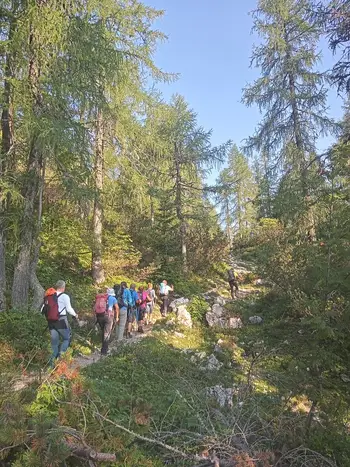 S planinskim društvom na Ojstrici 16.8.2025
