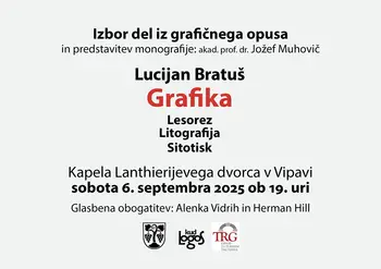 Razstava Lucijana Bratuša v kapeli dvorca Lanthieri