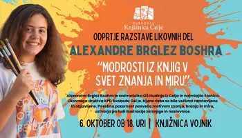 ODPRTJE LIKOVNE RAZSTAVE MLADE UMETNICE