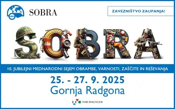 SOBRA 2025 - 10. Mednarodni sejem obrambe, varnosti, zaščite in reševanja