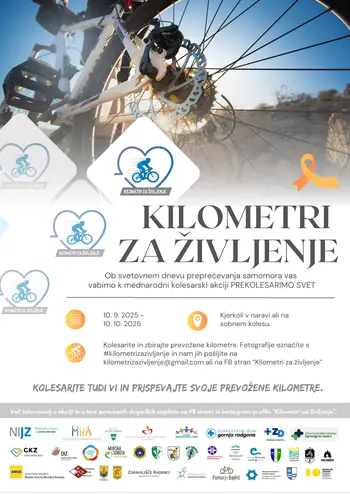 Najava dobrodelne kolesarske akcije “Kilometri za življenje 2025” Najava dobrodelne kolesarske akcije “Kilometri za življenje 2025”