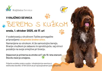 TAČKE POMAGAČKE - Beremo s kužkom