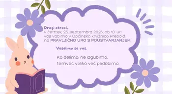 Pravljična ura s poustvarjanjem