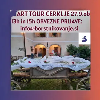 BORŠTNIKOVANJE- ART TOUR - vodeni ogledi z umetniško noto