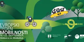 "Trajnostno v POP-UP knjižnico po nagrado!" - Festival trajnostne mobilnosti v Ljubljani