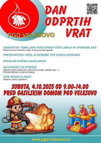 PGD Velesovo: DAN ODPRTIH VRAT