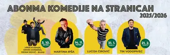 NOVOST: Abonma komedije na Stranicah