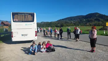 Mladi planinci na Gori Oljki