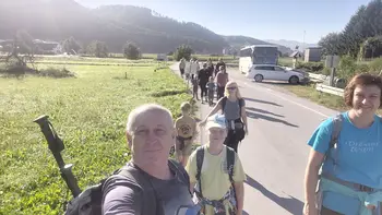 Mladi planinci na Gori Oljki