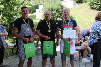 Mladi gasilci skuhali zmagovalnega
