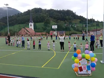 Množično - mavrični tek v Vrtcu Mavrica Vojnik