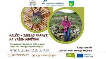 Kalčki - zaklad narave na vašem krožniku (delavnica)
