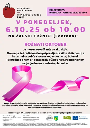 ROŽNATE PLETENINE