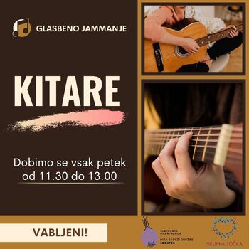 Glasbeno druženje s kitarami