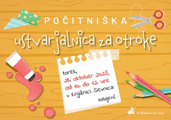 Jesenska ustvarjalnica za otroke 