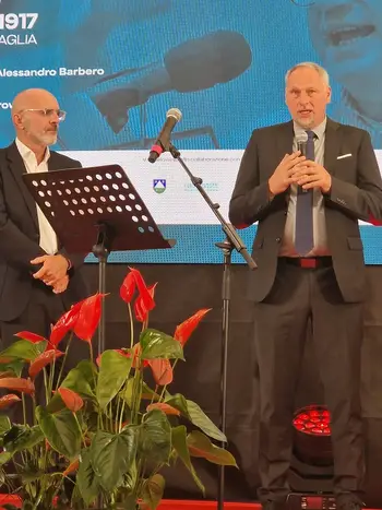 Fundacija Pot miru v Posočju IN ALESSANDRO BARBERO v Kobarid pripeljala več kot 1300 obiskovalcev