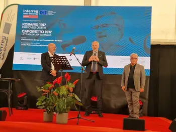Fundacija Pot miru v Posočju IN ALESSANDRO BARBERO v Kobarid pripeljala več kot 1300 obiskovalcev