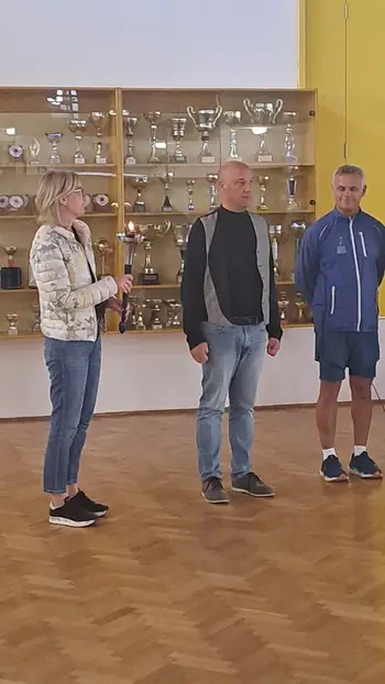 Plamenica in tek miru 2025 sta obiskala tudi našo občino