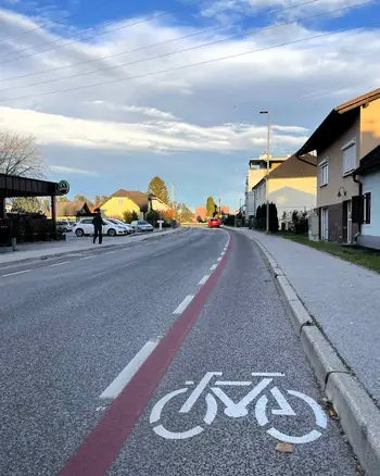 Nov kolesarski pas v Trnovljah