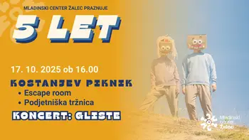 KOSTANJEV PIKNIK & KONCERT: GLISTE + ESCAPE ROOM
