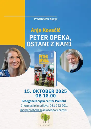 Peter Opeka ostani z nami - Predstavitev knjige
