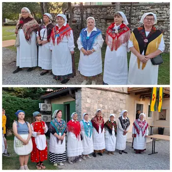 "špalir" Društva žensk Žbrinca