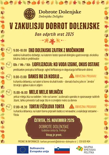 V zakulisju Dobrot Dolenjske: DAN ODPRTIH VRAT 2025