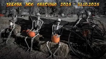 SREČNA IN VESELA NOČ ČAROVNIC 2025 SREČNA IN VESELA NOČ ČAROVNIC 2025