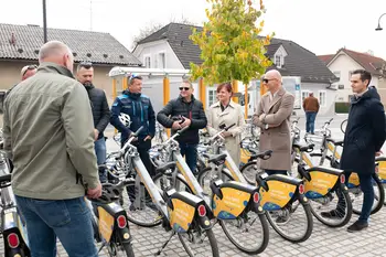 Kolesarjenje z župani: povezovanje občin LUR ob kolesarski infrastrukturi